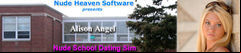 Box art for Nude School Dating Sim
