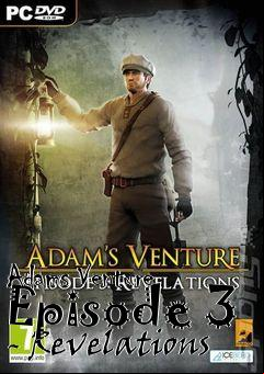 Box art for Adams Venture Episode 3 - Revelations