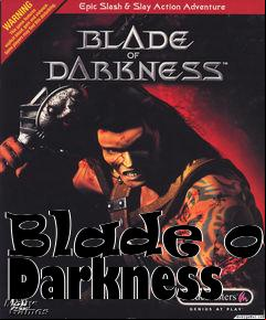Box art for Blade of Darkness