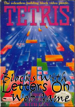 Box art for Blocks With Letters On - Web Game