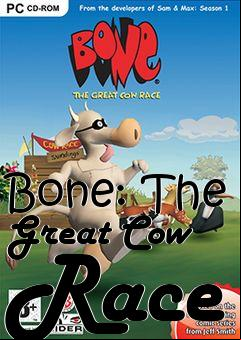 Box art for Bone: The Great Cow Race