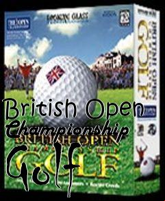 Box art for British Open Championship Golf