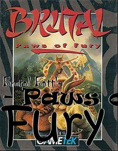 Box art for Brutal Battle - Paws of Fury