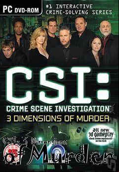 Box art for CSI: 3 Dimensions of Murder