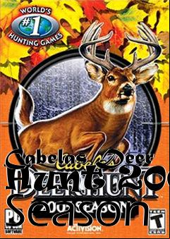 Box art for Cabelas Deer Hunt 2005 Season