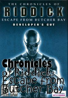 Box art for Chronicles of Riddick: Escape from Butcher Bay