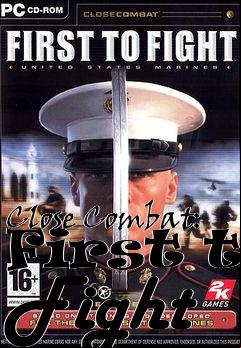 Box art for Close Combat: First to Fight