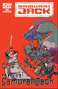 Box art for Code of the samurai - Samurai Jack