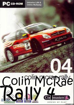 Box art for Colin McRae Rally 4