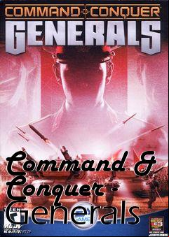 Box art for Command & Conquer - Generals