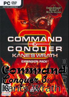 Box art for Command and Conquer 3: Kanes Wrath