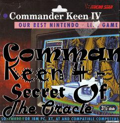 Box art for Commander Keen 4 - Secret Of The Oracle