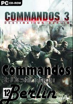 Box art for Commandos 3: Destination Berlin