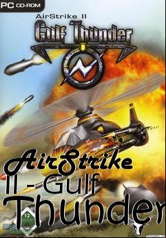 Box art for AirStrike II - Gulf Thunder