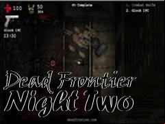 Box art for Dead Frontier Night Two