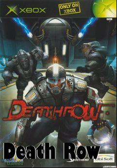 Box art for Death Row