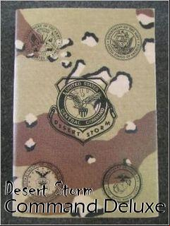 Box art for Desert Storm Command Deluxe