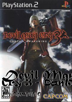 Box art for Devil May Cry 3 - Dantes Awakening
