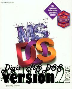 Box art for Digit - MS-DOS version