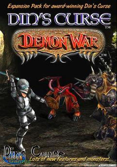 Box art for Dins Curse