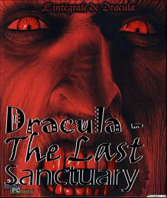 Box art for Dracula - The Last Sanctuary