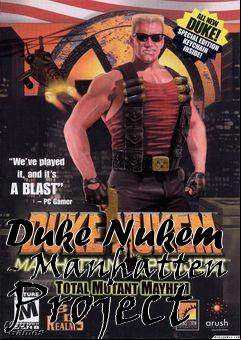 Box art for Duke Nukem - Manhatten Project