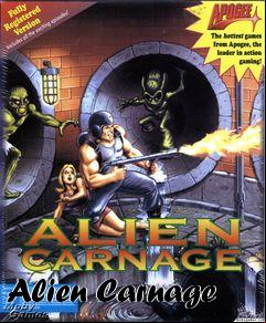 Box art for Alien Carnage