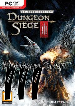 Box art for Dungeon Siege III