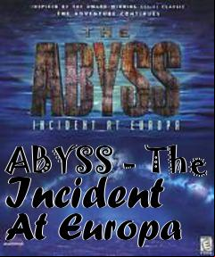 Box art for ABYSS - The Incident At Europa