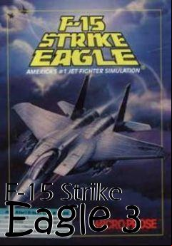 Box art for F-15 Strike Eagle 3