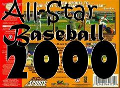 Box art for All-Star Baseball 2000