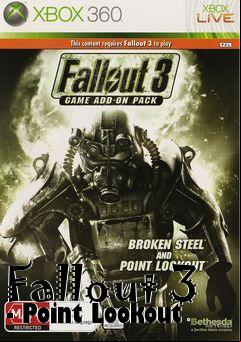 Box art for Fallout 3 - Point Lookout
