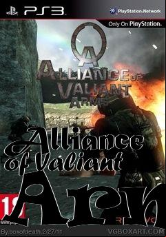 Box art for Alliance of Valiant Arms