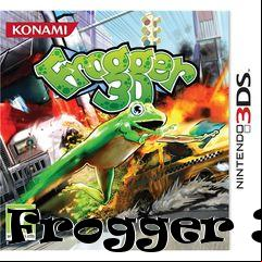 Box art for Frogger 3D