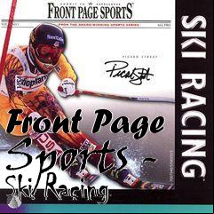 Box art for Front Page Sports - Ski Racing