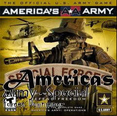 Box art for Americas Army - Special Forces Downrange