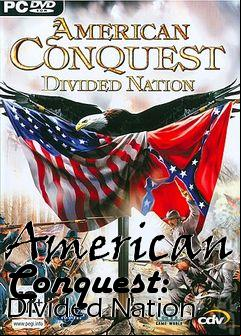 Box art for American Conquest: Divided Nation