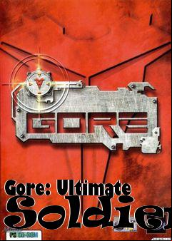 Box art for Gore: Ultimate Soldier