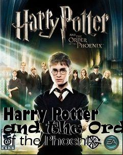 Box art for Harry Potter and the Order of the Phoenix