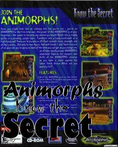 Box art for Animorphs - Know the Secret