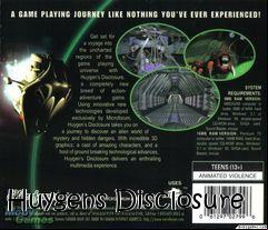 Box art for Huygens Disclosure