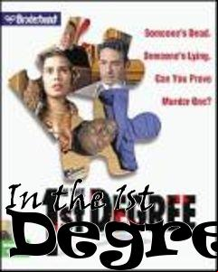 Box art for In the 1st Degree