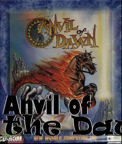 Box art for Anvil of the Dawn
