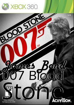 Box art for James Bond 007 Blood Stone