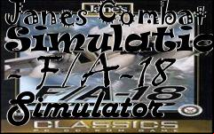 Box art for Janes Combat Simulations - F/A-18 Simulator