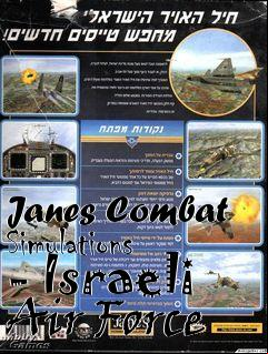 Box art for Janes Combat Simulations - Israeli Air Force