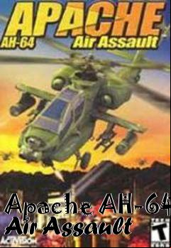Box art for Apache AH-64 Air Assault