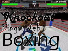 Box art for Knockout Kings Web Boxing