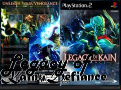 Box art for Legacy of Kain: Defiance