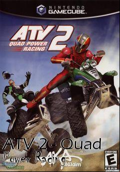 Box art for ATV 2 - Quad Power Racing